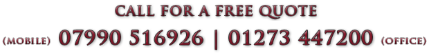 sussex removals and brighton removals free quote call 07790 516926 or 01273 308549
