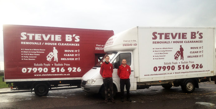 eastbourne hassocks burgess hill removals - stevie b's removals van doing a brighton removal